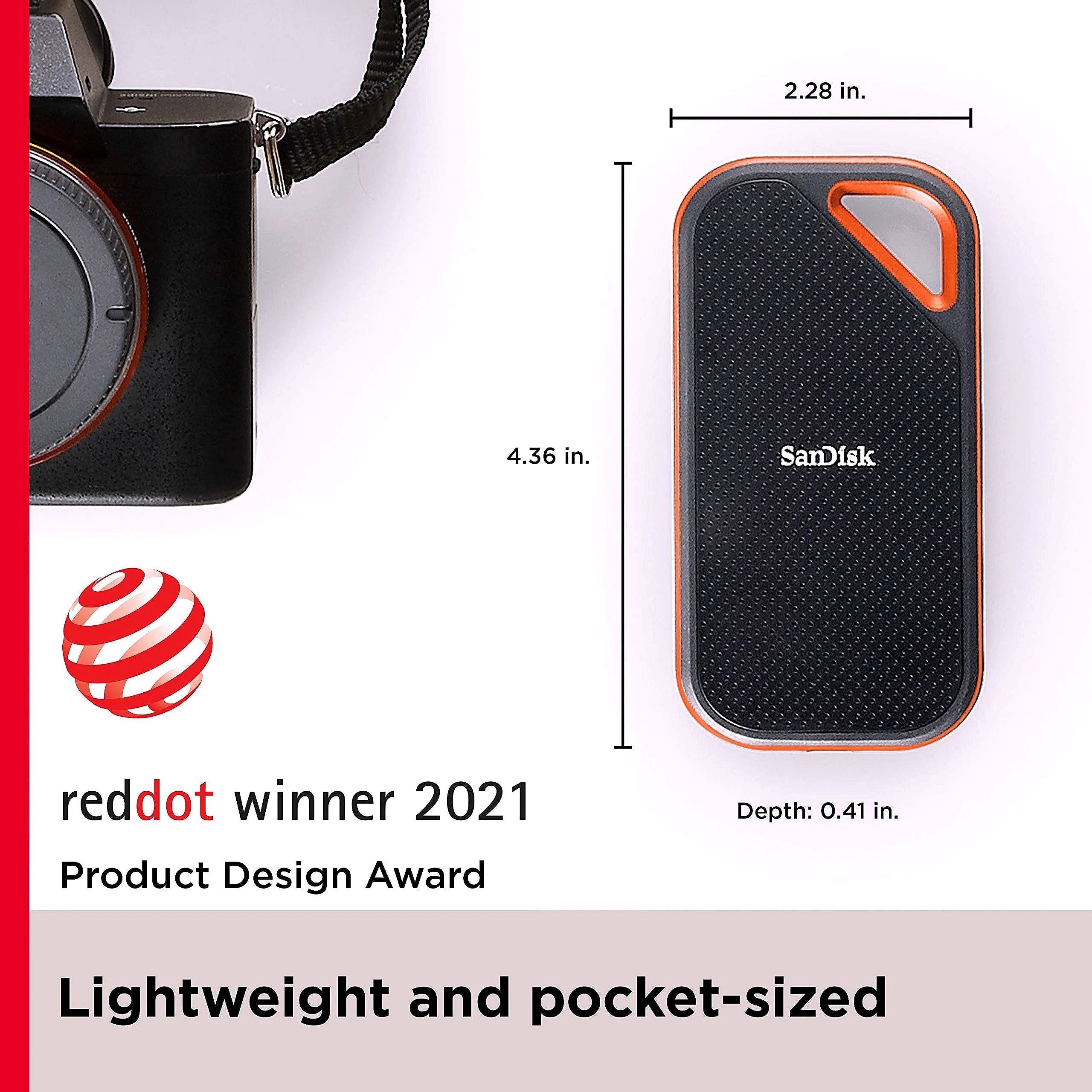 2026 SanDisk 1TB Extreme PRO Portable SSD – Bis zu 2000 MB/s