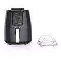 2026 Ninja AF101 Heißluftfritteuse, 4 Qt, Schwarz/Grau