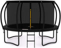 2026 JUMPZYLLA Outdoor-Trampolin mit Sicherheitsnetz für Kinder – 8 FT