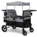 2026 Jeep Wrangler Deluxe 4-Sitzer Kinderwagen-Bollerwagen von Delta Children
