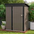 2026 Patiowell Outdoor-Gerätehaus 5 × 3 FT für Garten, Terrasse und Rasen