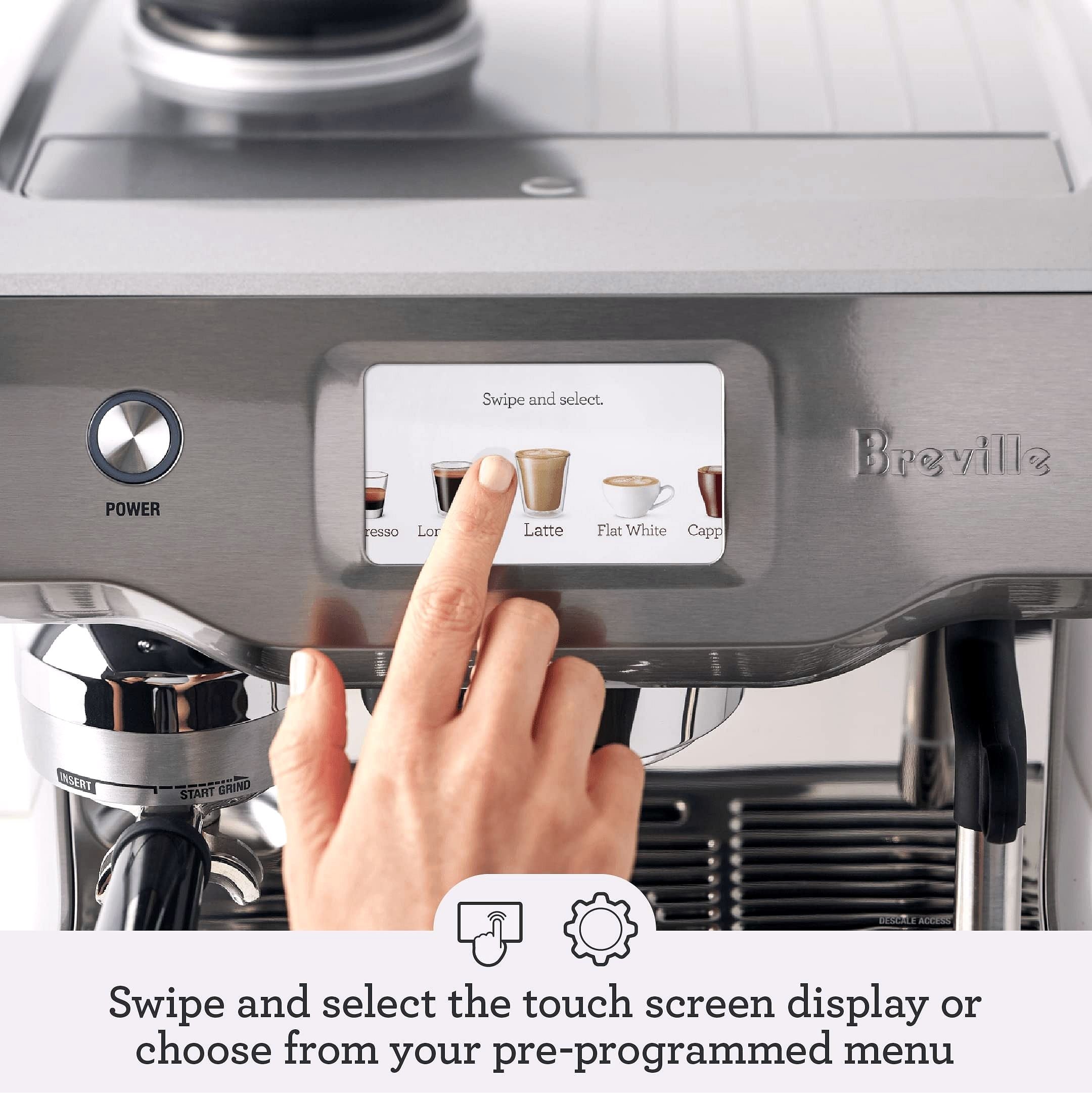 2026 Breville BES990BSSUSC Automatische Espressomaschine – Oracle Touch