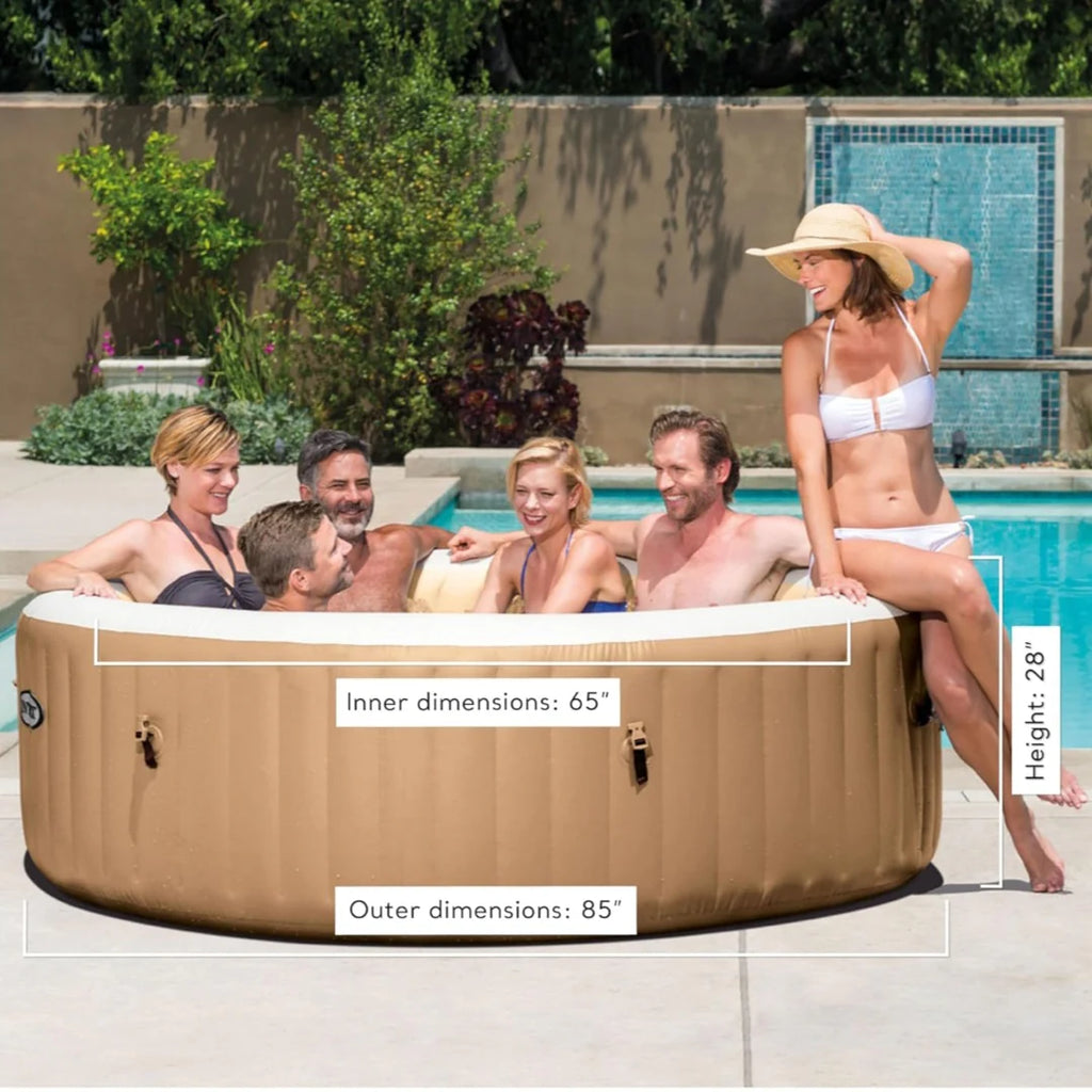 2026 2026 Intex PureSpa Bubble Massage 120-Düsen Aufblasbarer Whirlpool Spa-Set