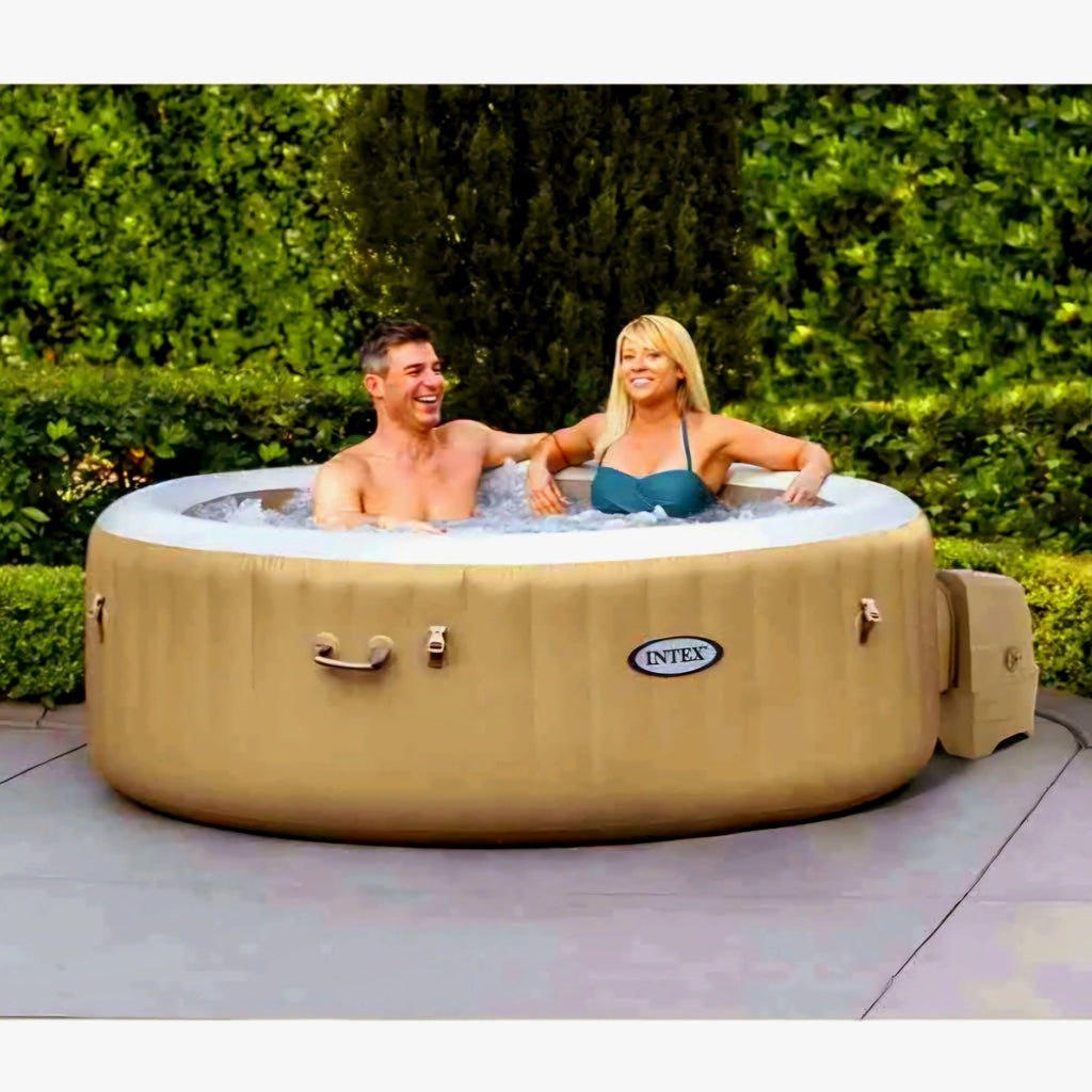 2026 2026 Intex PureSpa Bubble Massage 120-Düsen Aufblasbarer Whirlpool Spa-Set
