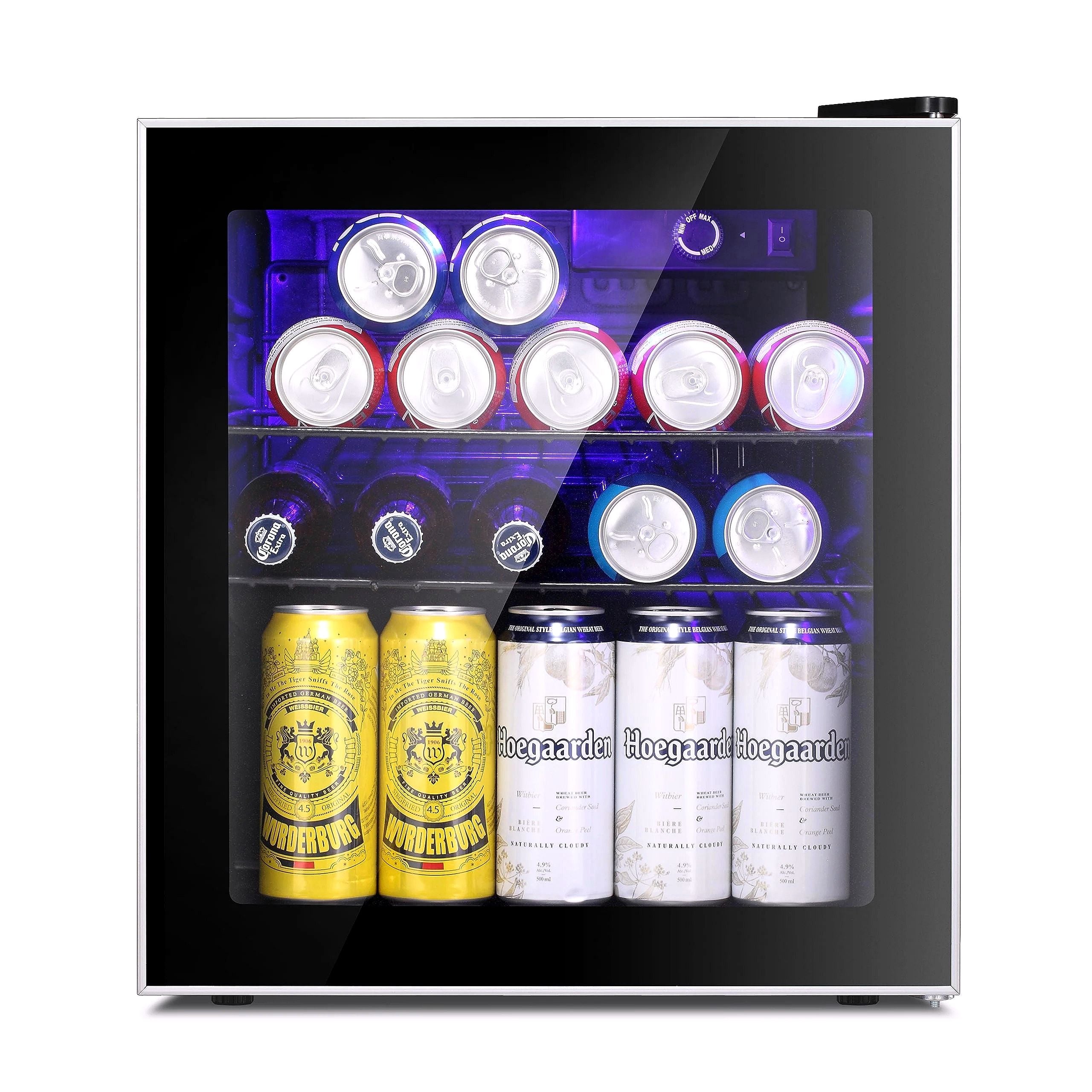 2026 Antarctic Star Mini-Getränkekühlschrank – 60-Dosen Beverage Refrigerator