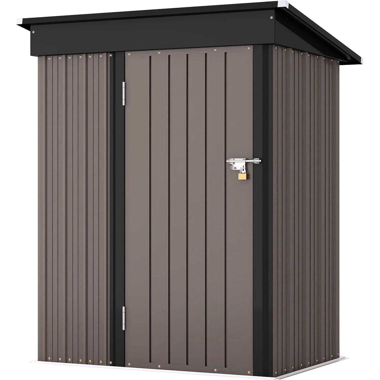 2026 Patiowell Outdoor-Gerätehaus 5 × 3 FT für Garten, Terrasse und Rasen