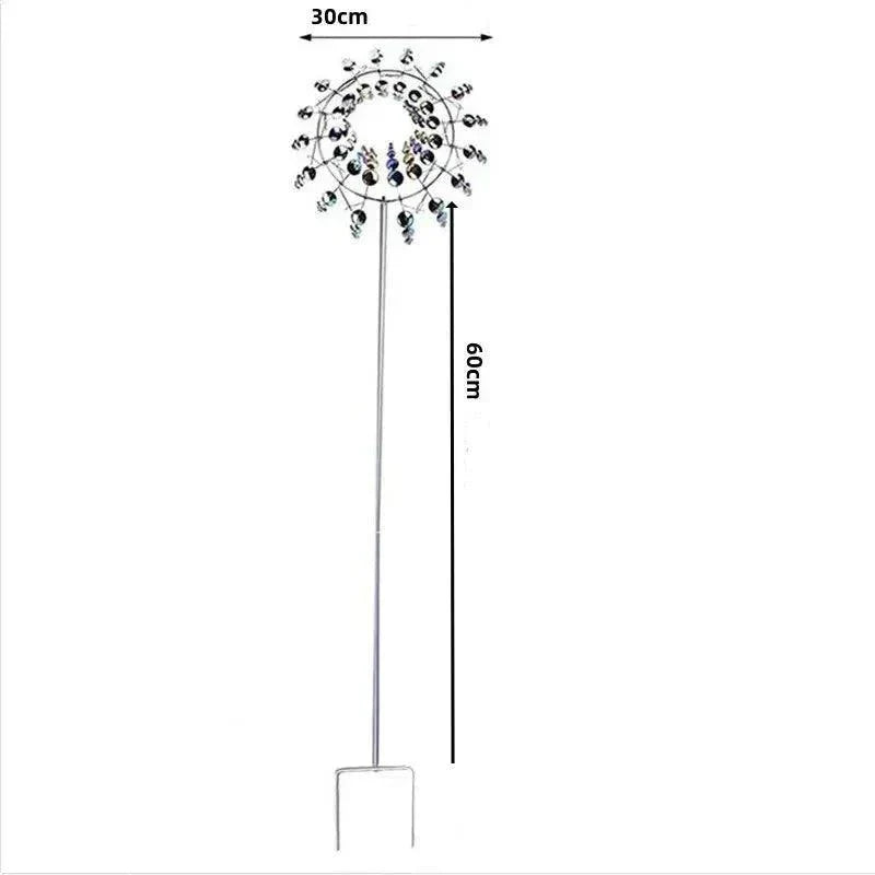 BowLift | Windmill Spinner | Unique wind-powered garden decor made of metal